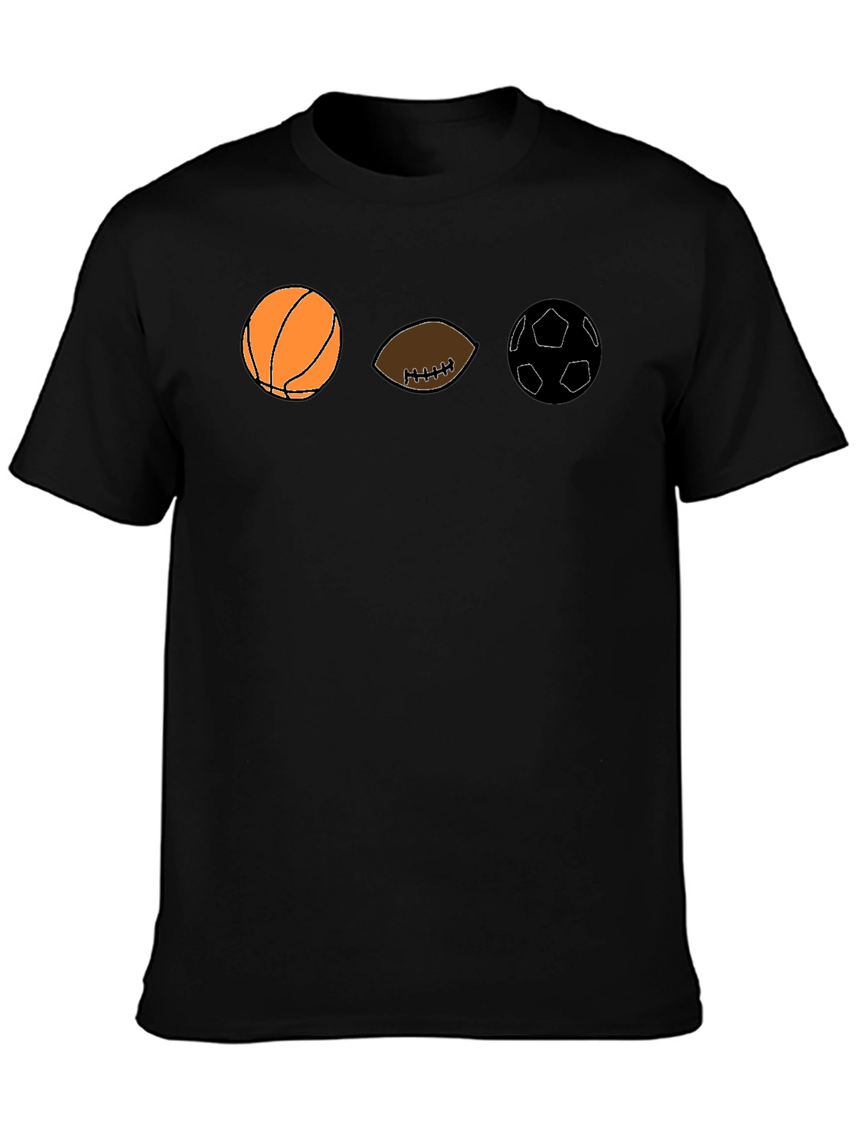 Sports Balls Graphic T-Shirt