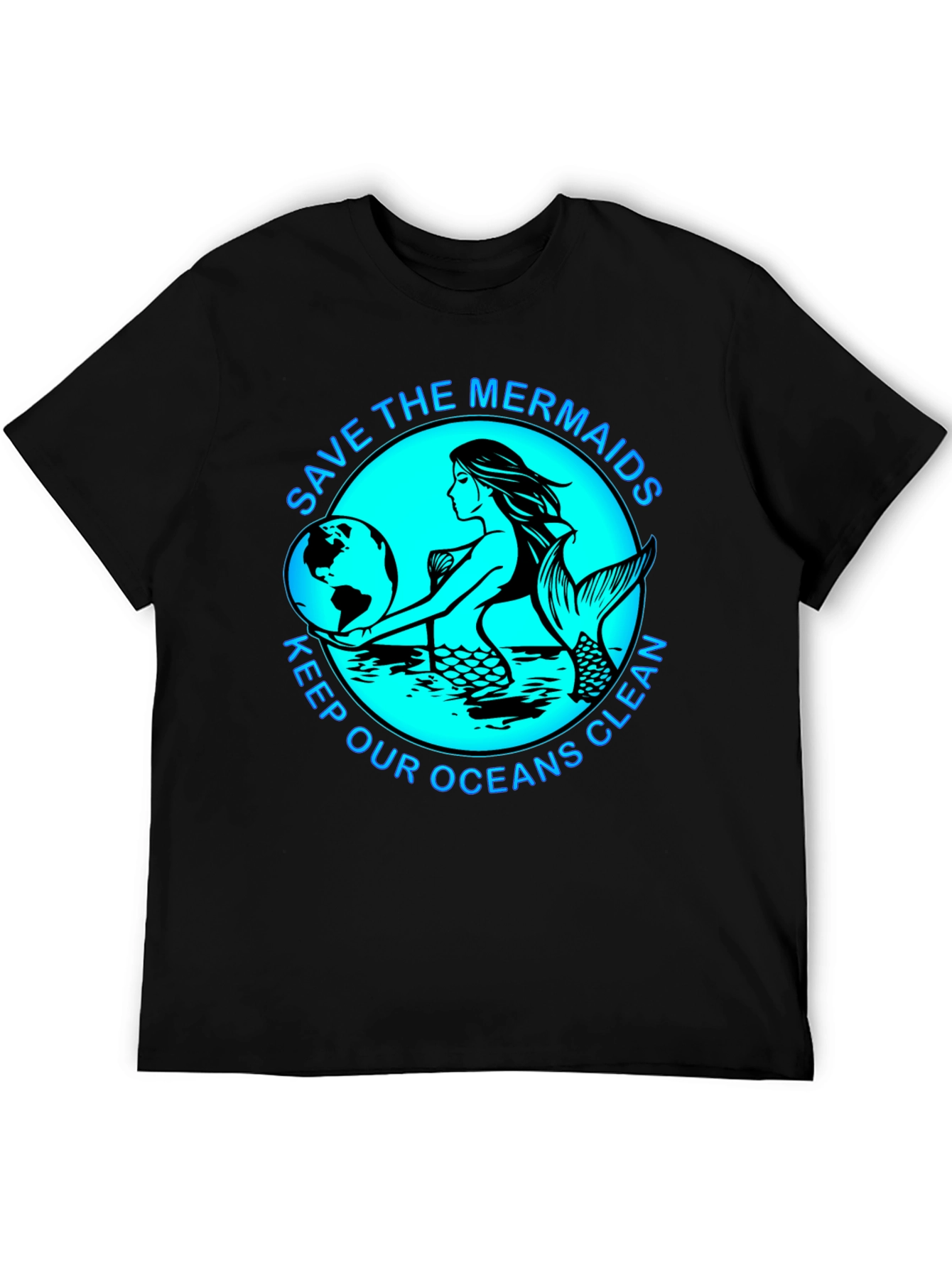 Save the Mermaids T-Shirt - Ocean Conservation Tee