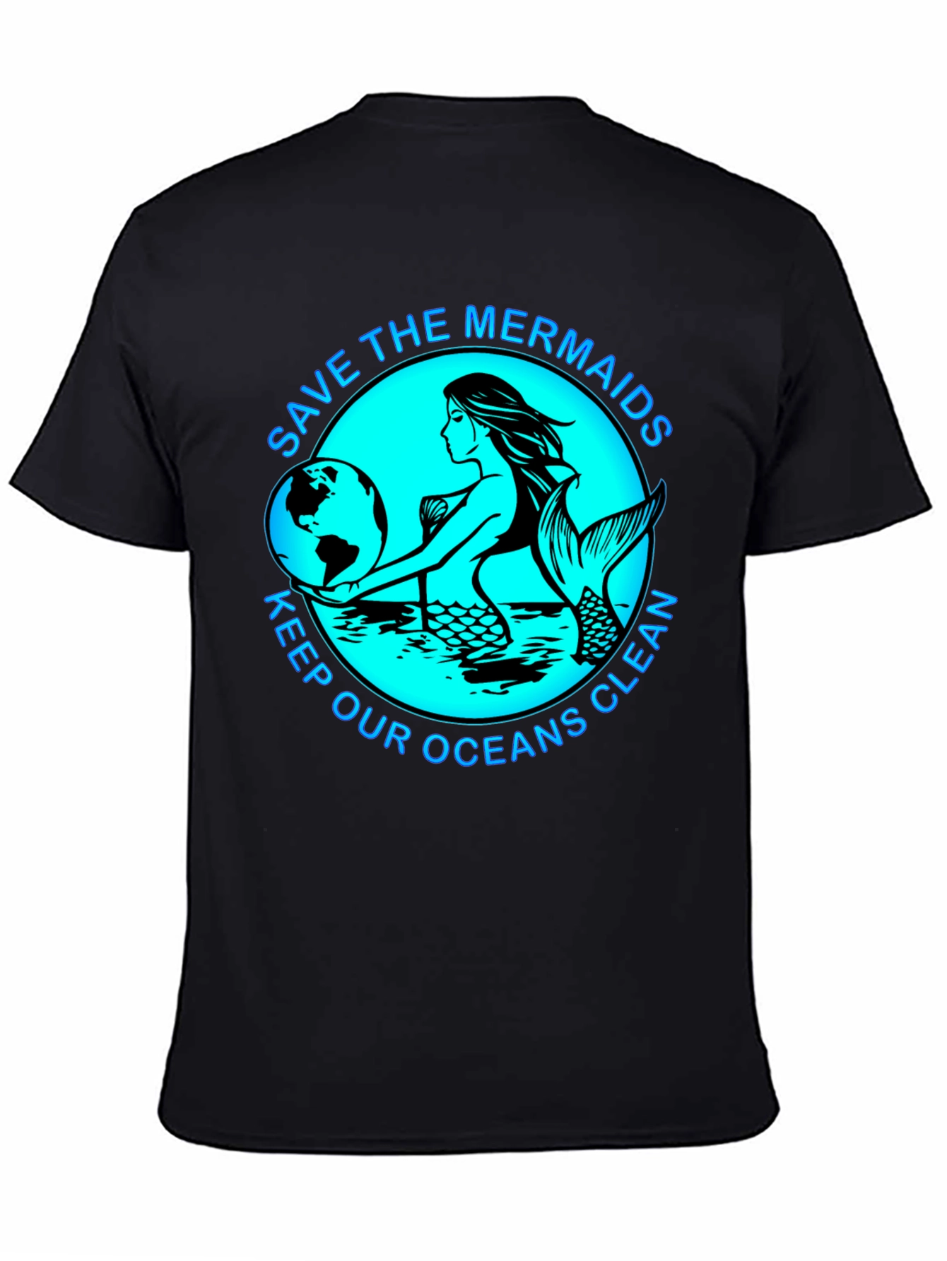 Save the Mermaids T-Shirt - Ocean Conservation Tee