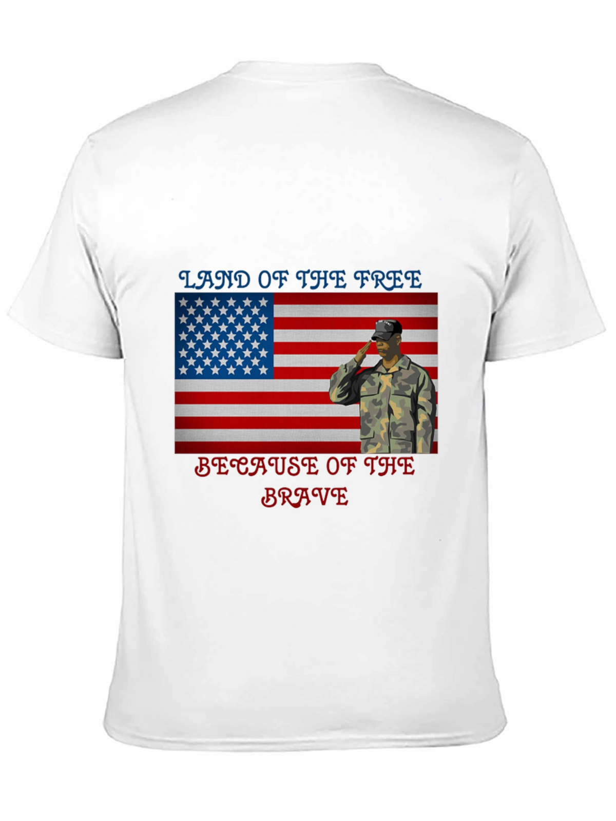 Land of the Free Patriotic T-Shirt