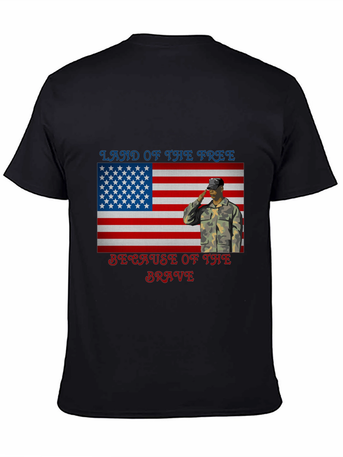 Land of the Free Patriotic T-Shirt