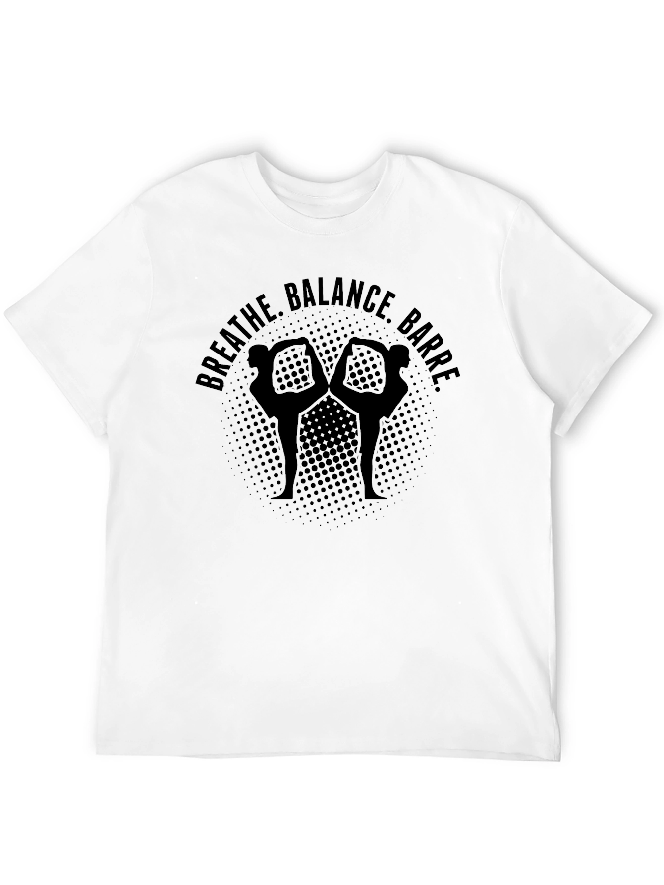 Breathe Balance Barre Black T-Shirt