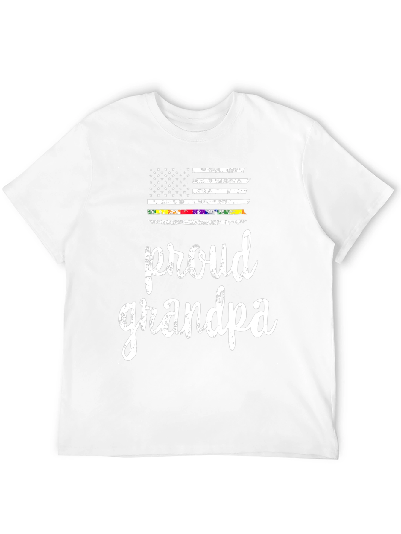 Proud Grandpa Flag T-Shirt