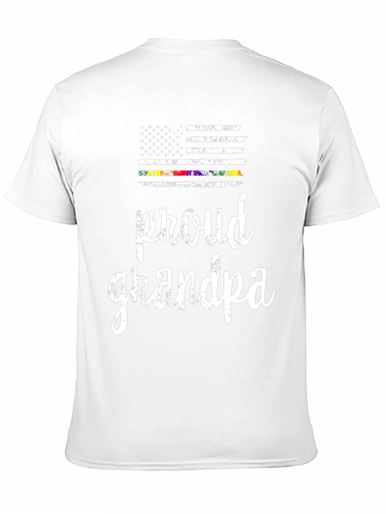 Proud Grandpa Flag T-Shirt