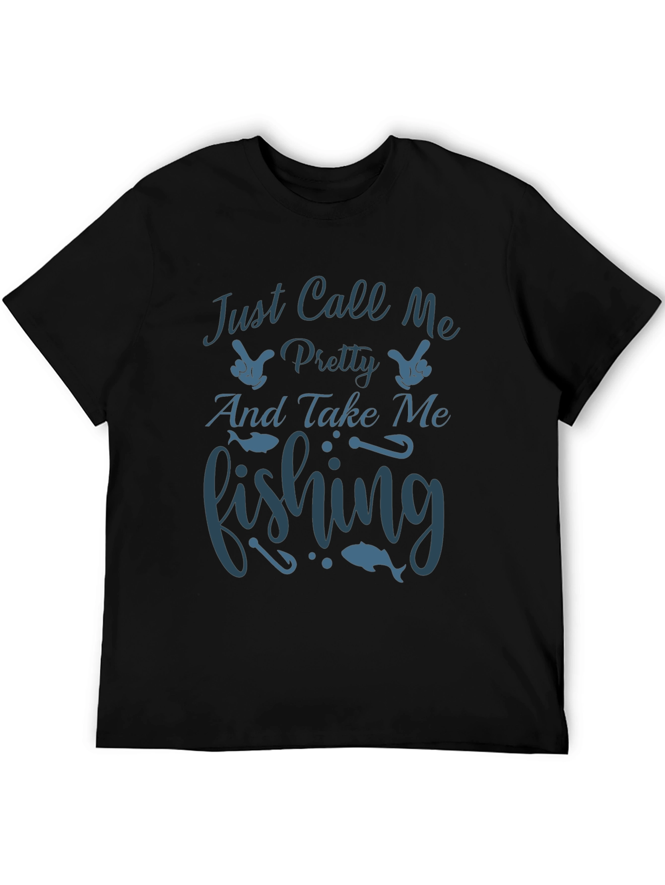 Fishing Graphic Tee - Just Call Me Pretty