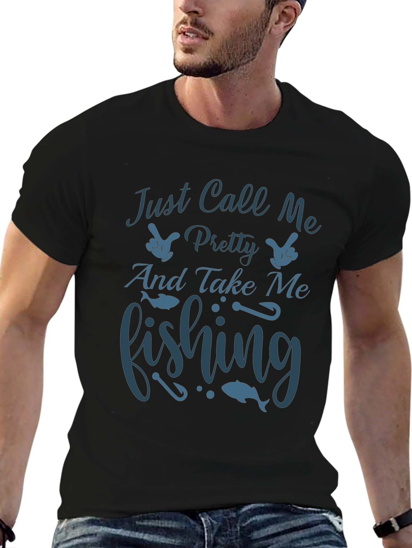 Fishing Graphic Tee - Just Call Me Pretty