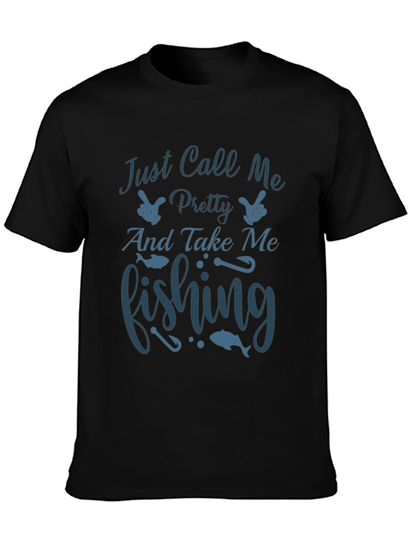 Fishing Graphic Tee - Just Call Me Pretty