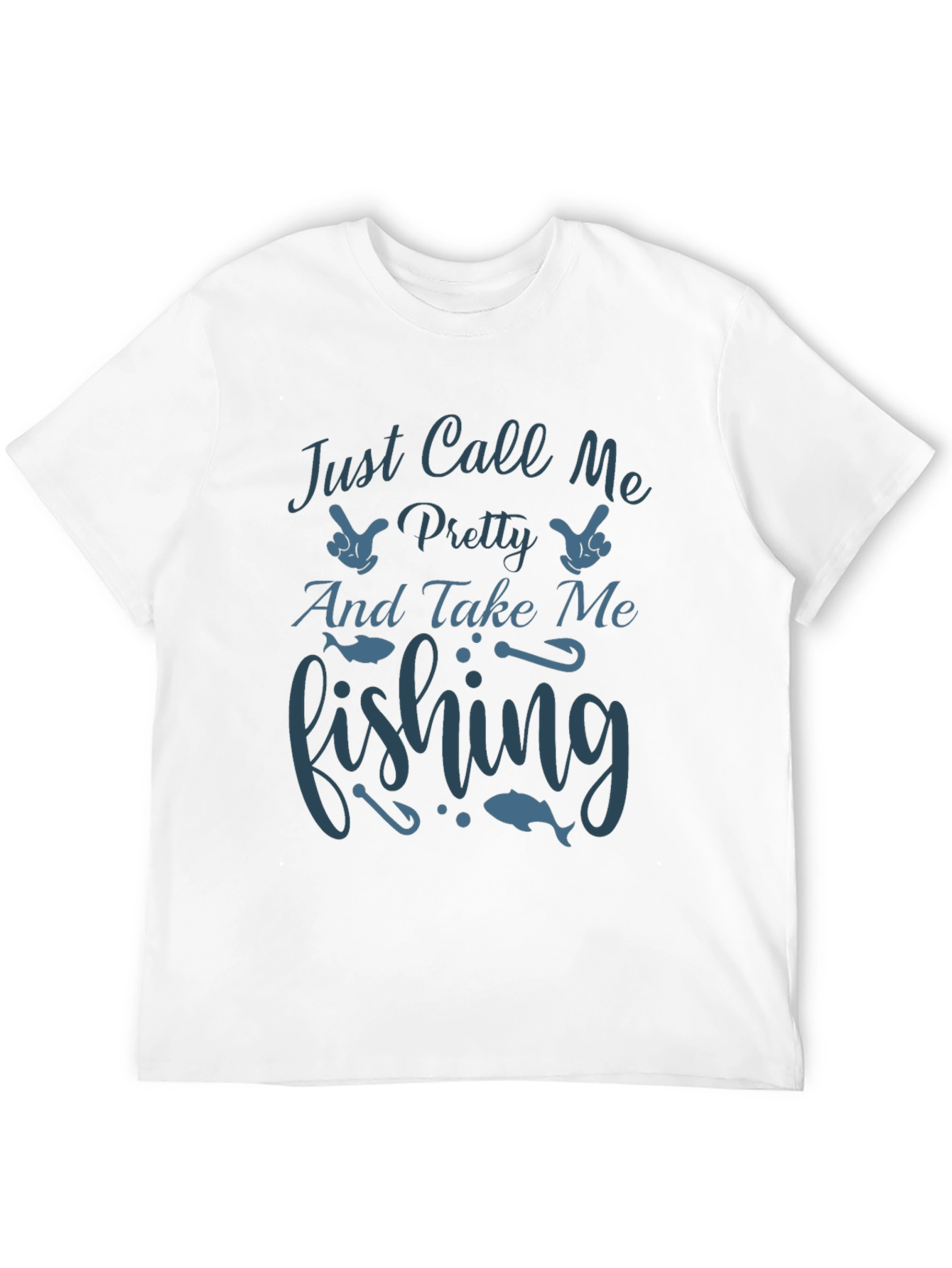 Fishing Graphic Tee - Just Call Me Pretty