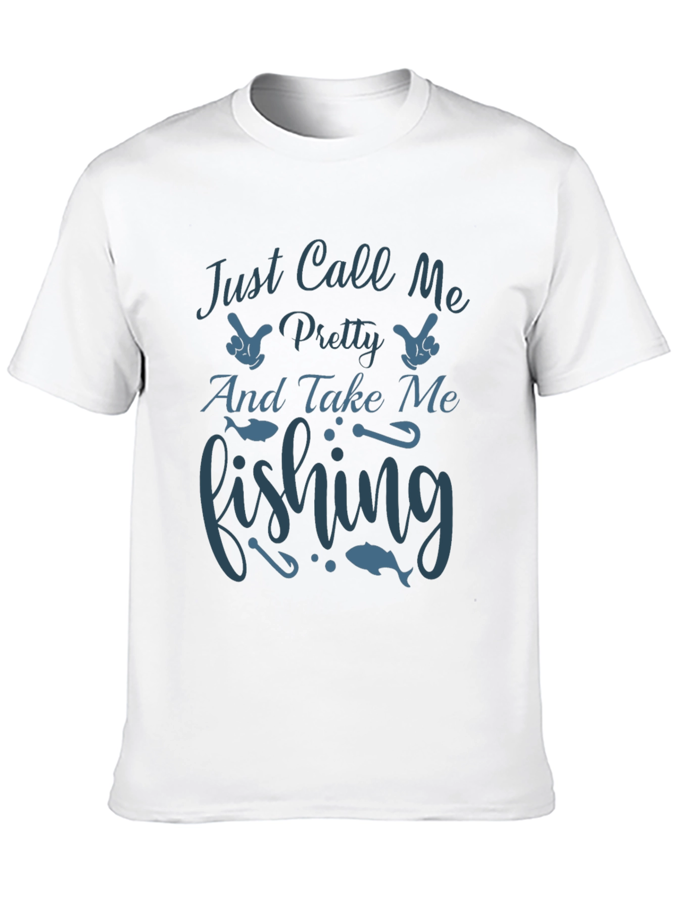 Fishing Graphic Tee - Just Call Me Pretty