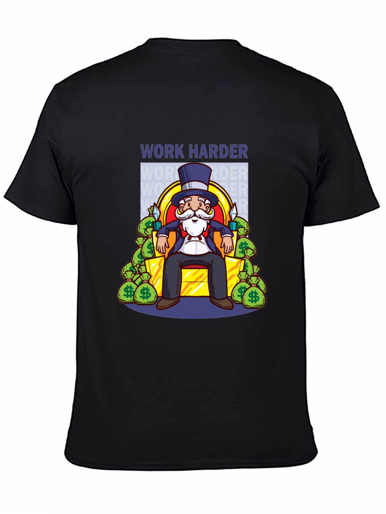 Work Harder Graphic T-Shirt