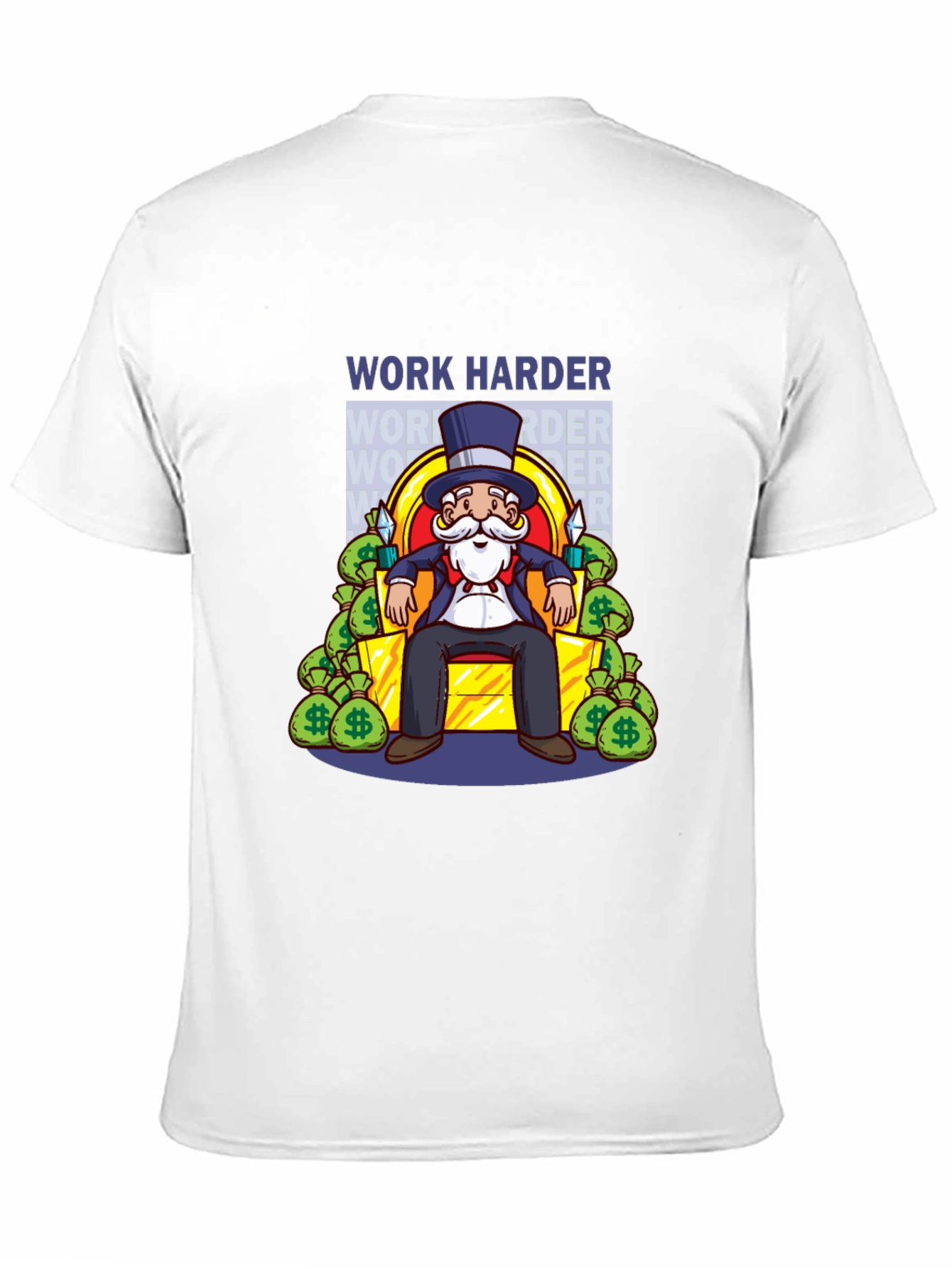 Work Harder Graphic T-Shirt