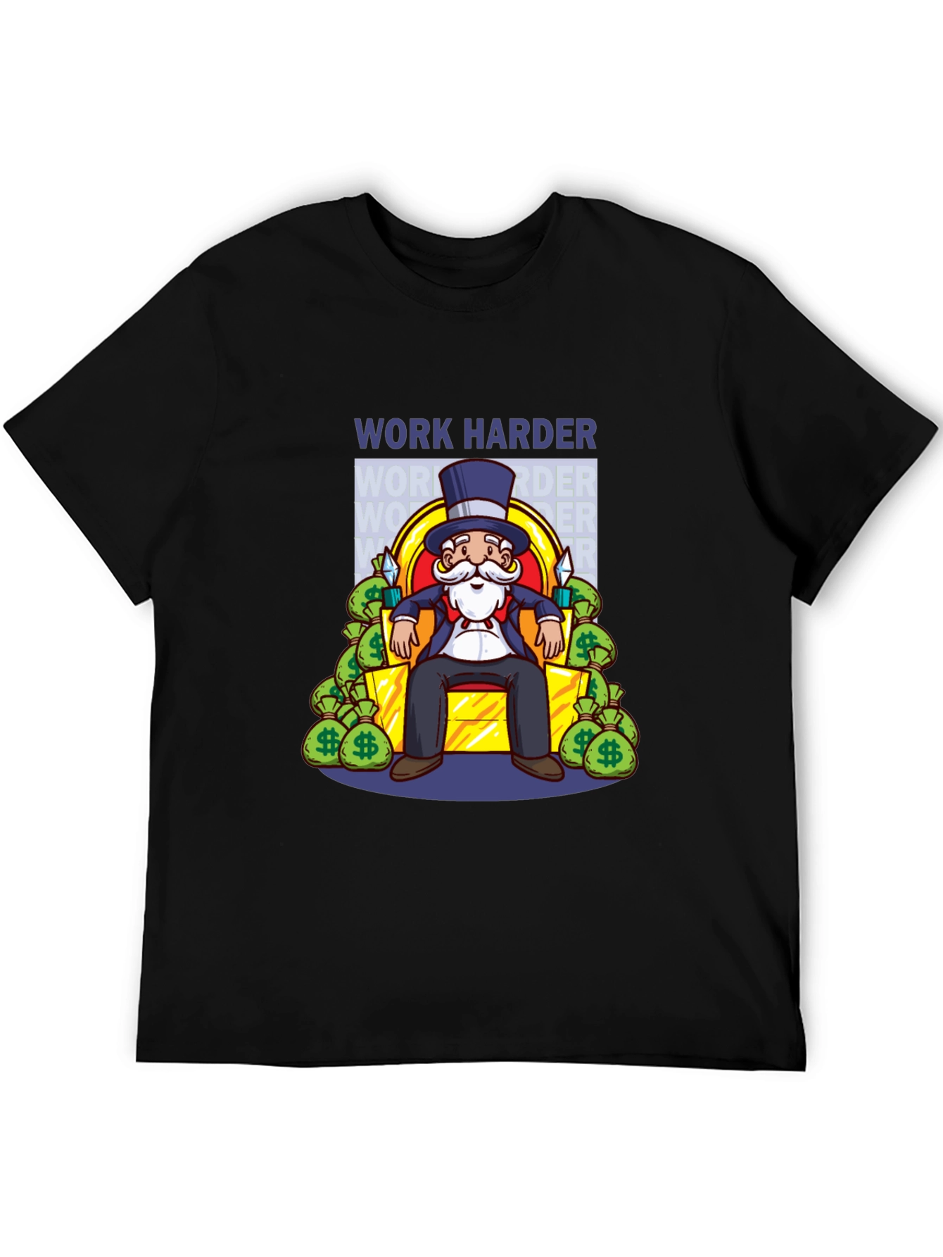 Work Harder Graphic T-Shirt