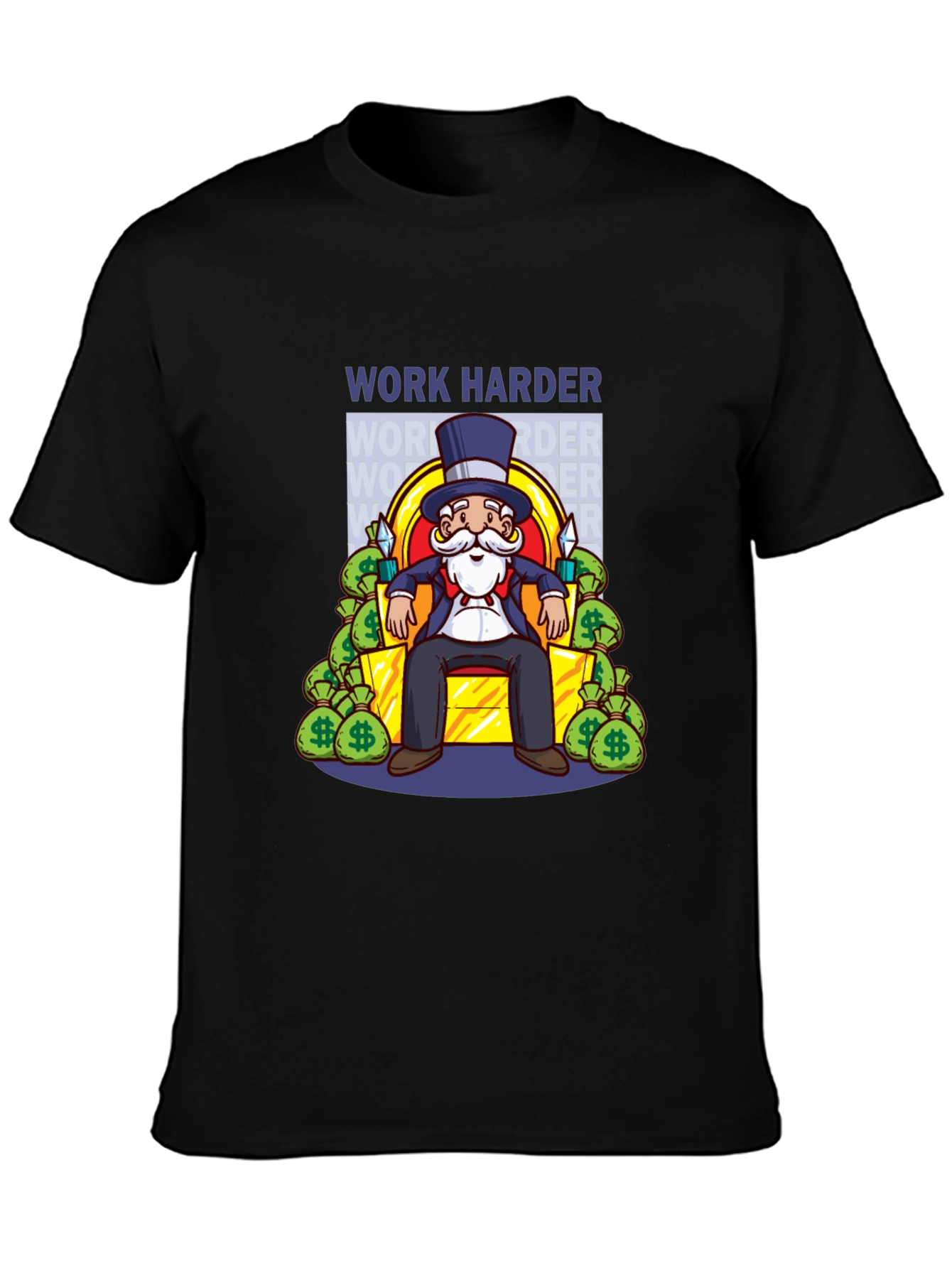 Work Harder Graphic T-Shirt