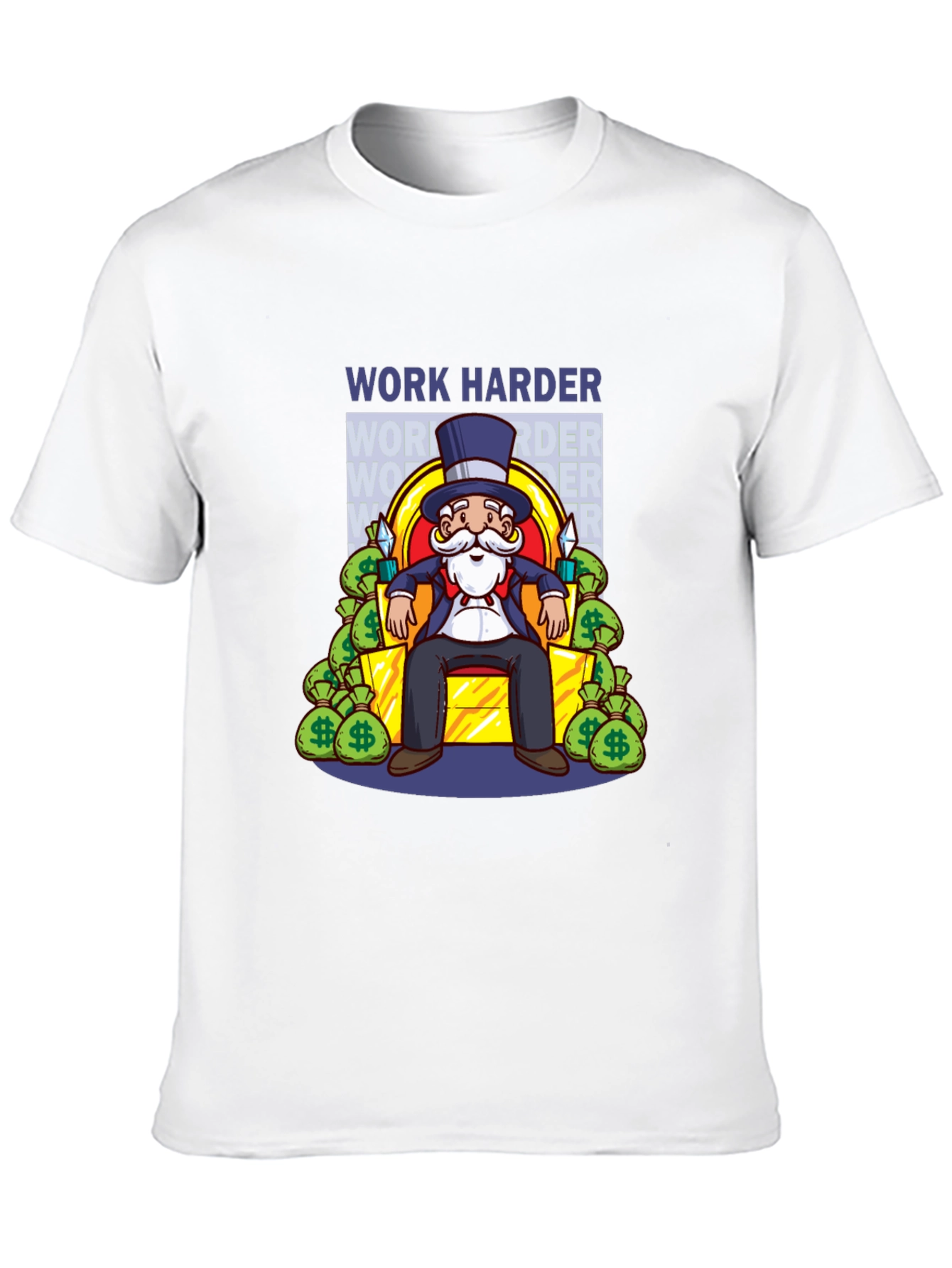 Work Harder Graphic T-Shirt
