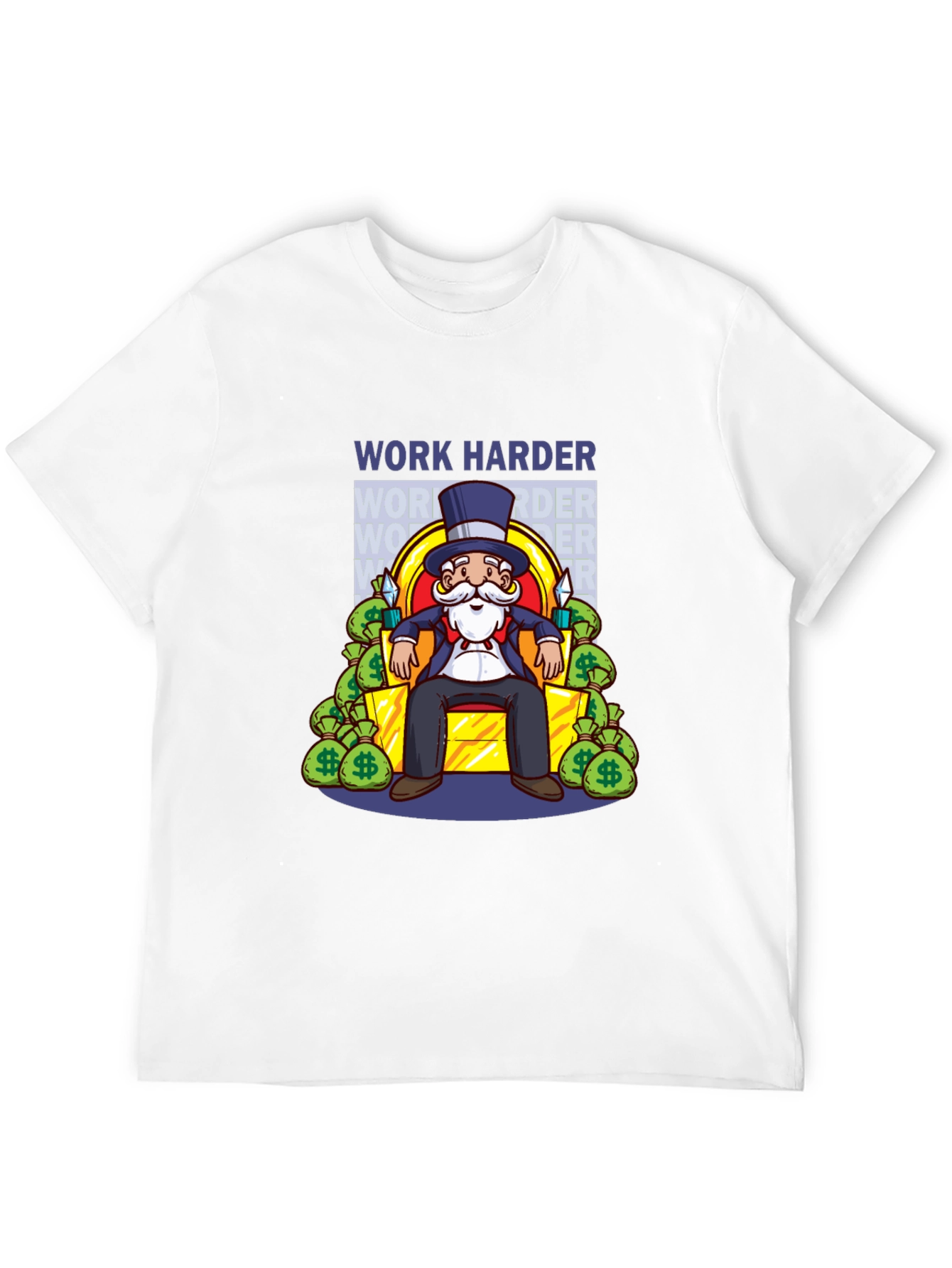 Work Harder Graphic T-Shirt