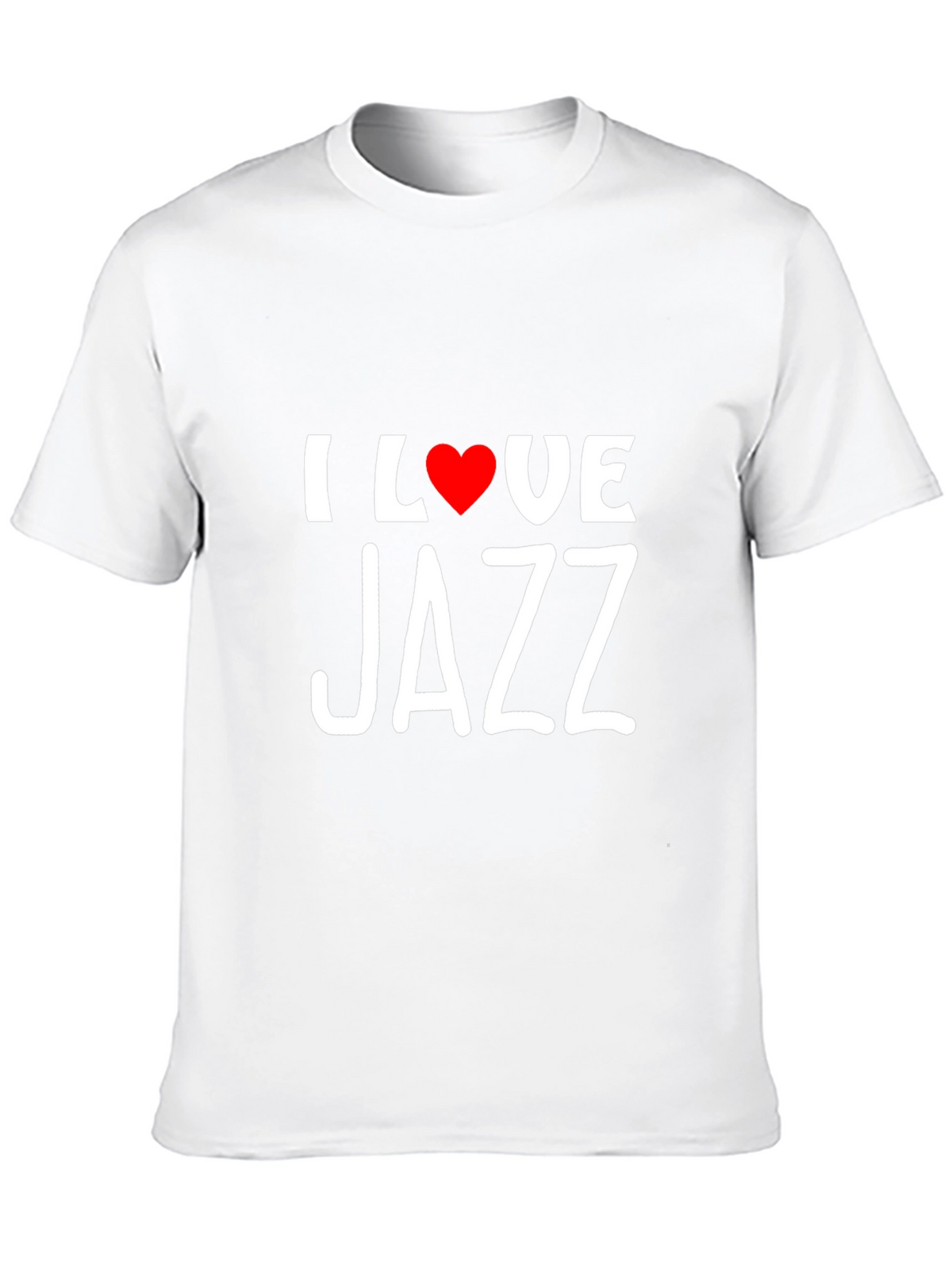 I Love Jazz Black T-Shirt