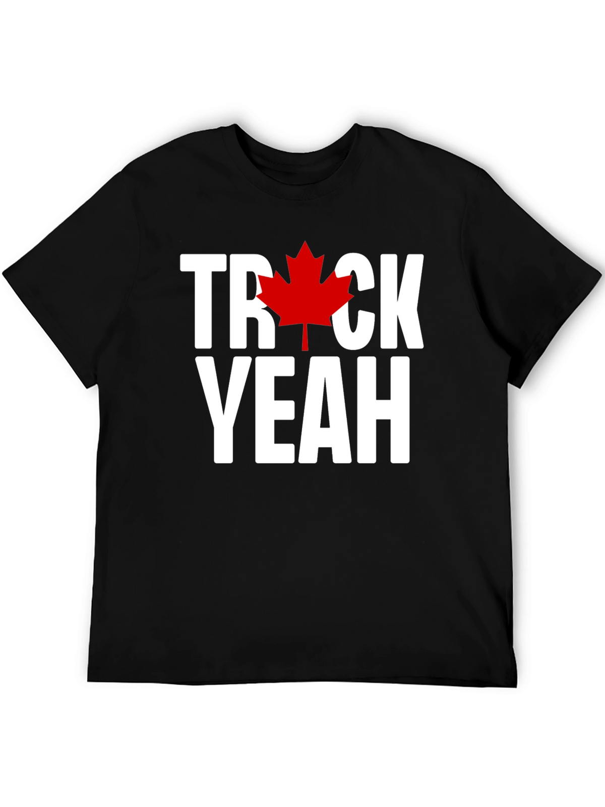 Canadian Pride T-Shirt: Truck Yeah Maple Leaf Tee