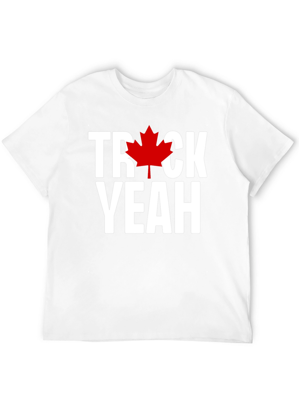 Canadian Pride T-Shirt: Truck Yeah Maple Leaf Tee