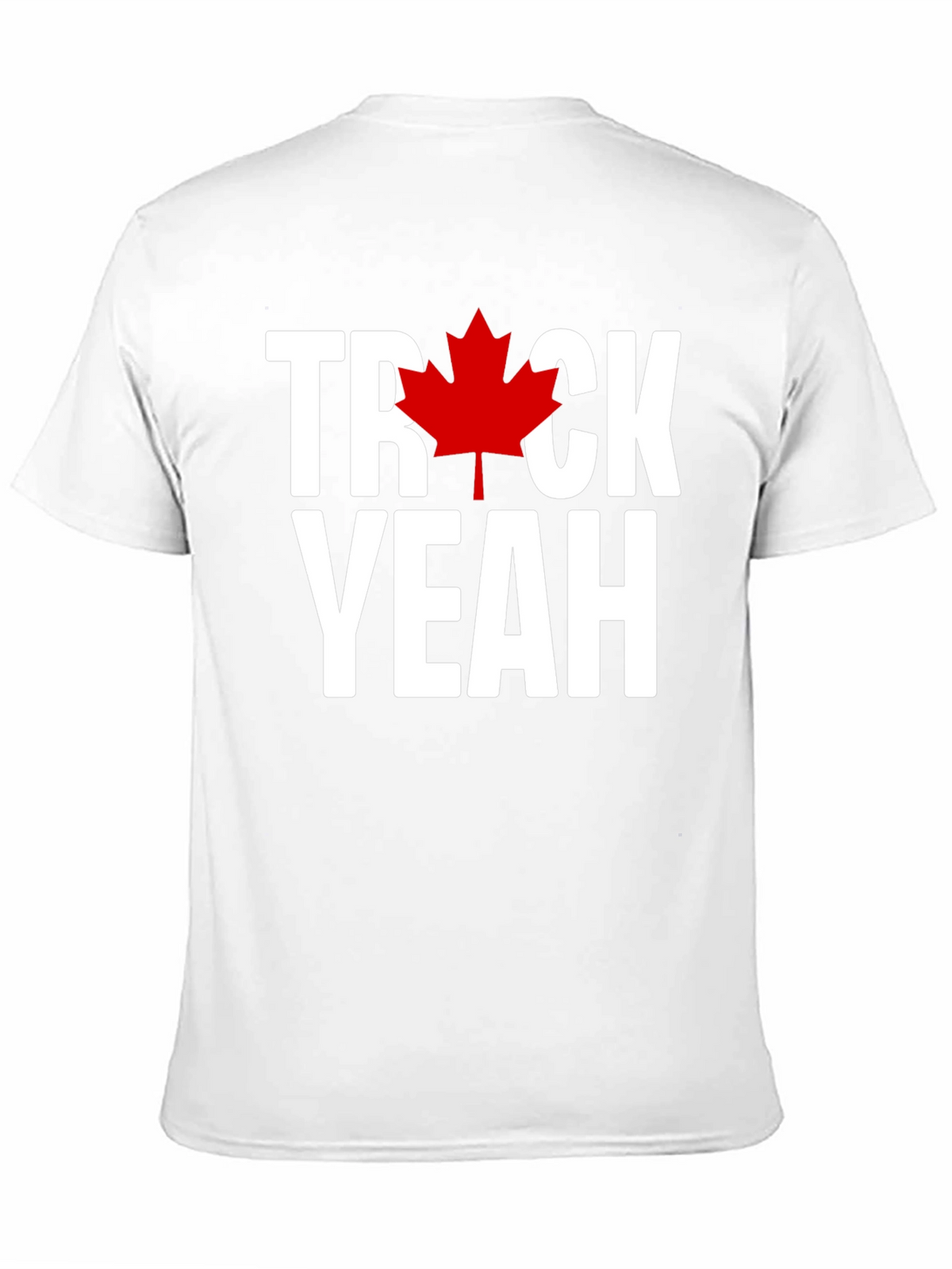 Canadian Pride T-Shirt: Truck Yeah Maple Leaf Tee