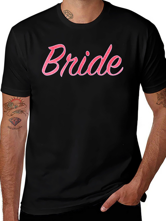 Bride Script T-Shirt - Wedding Apparel
