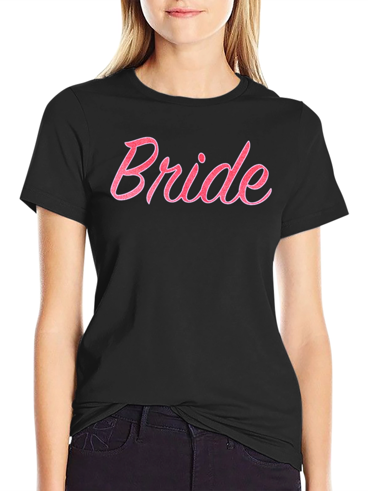 Bride Script T-Shirt - Wedding Apparel