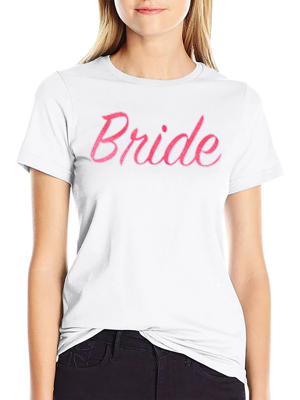 Bride Script T-Shirt - Wedding Apparel