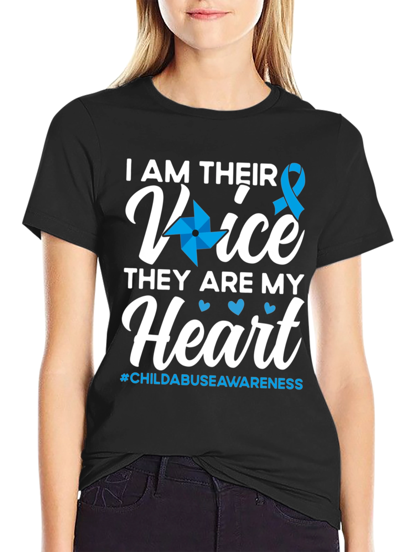 Child Abuse Awareness Graphic Tee