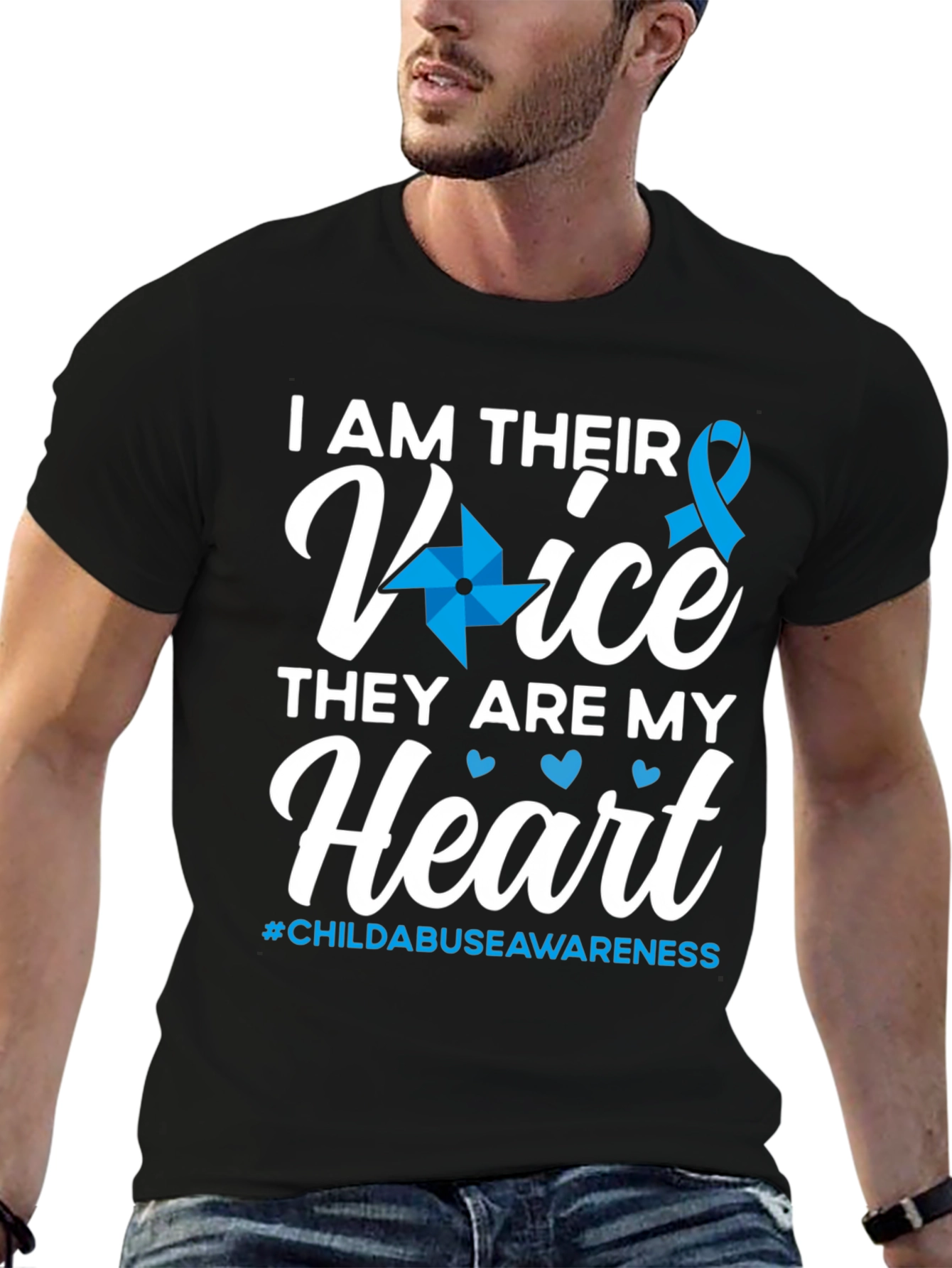 Child Abuse Awareness Graphic Tee