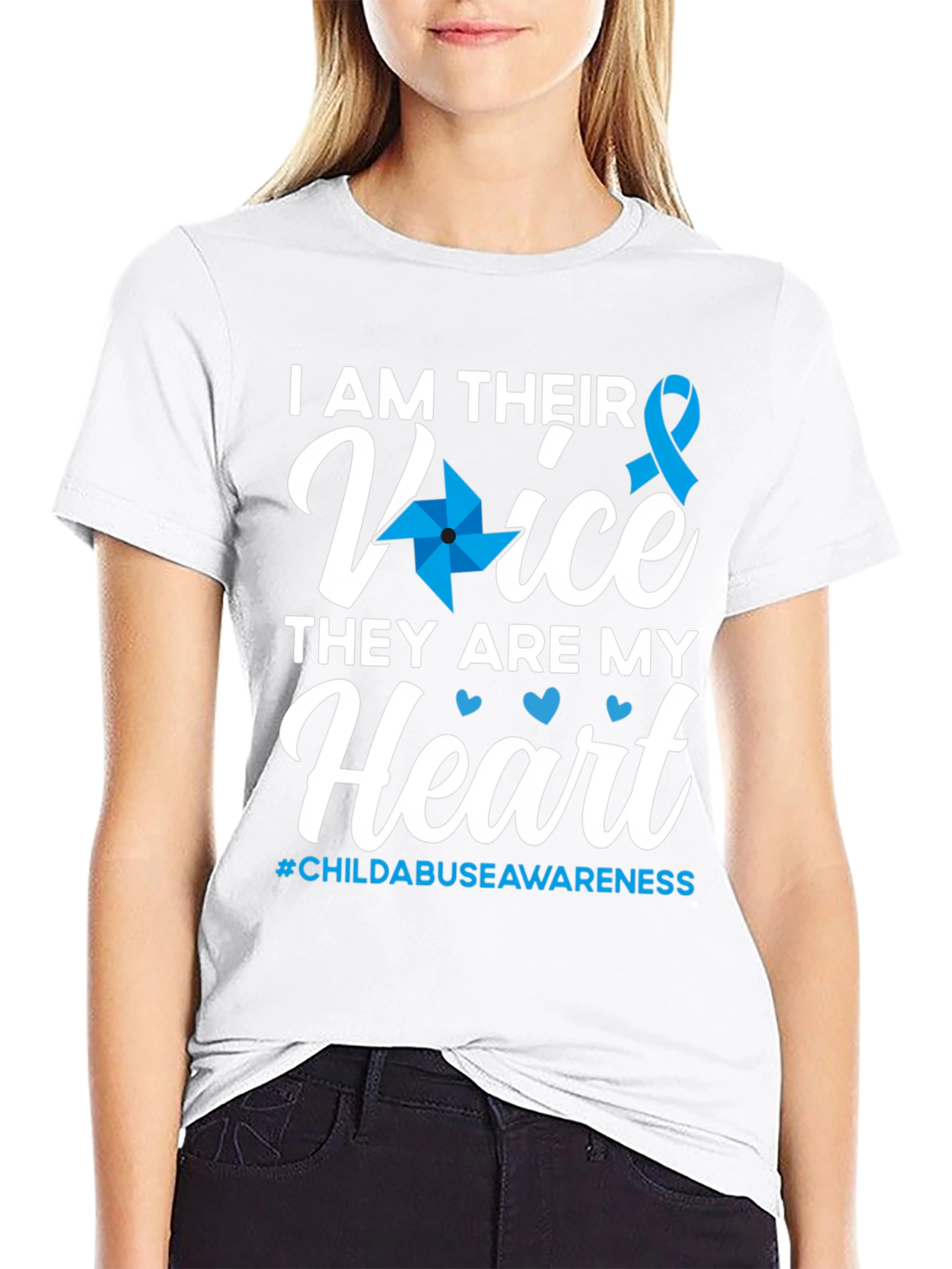 Child Abuse Awareness Graphic Tee