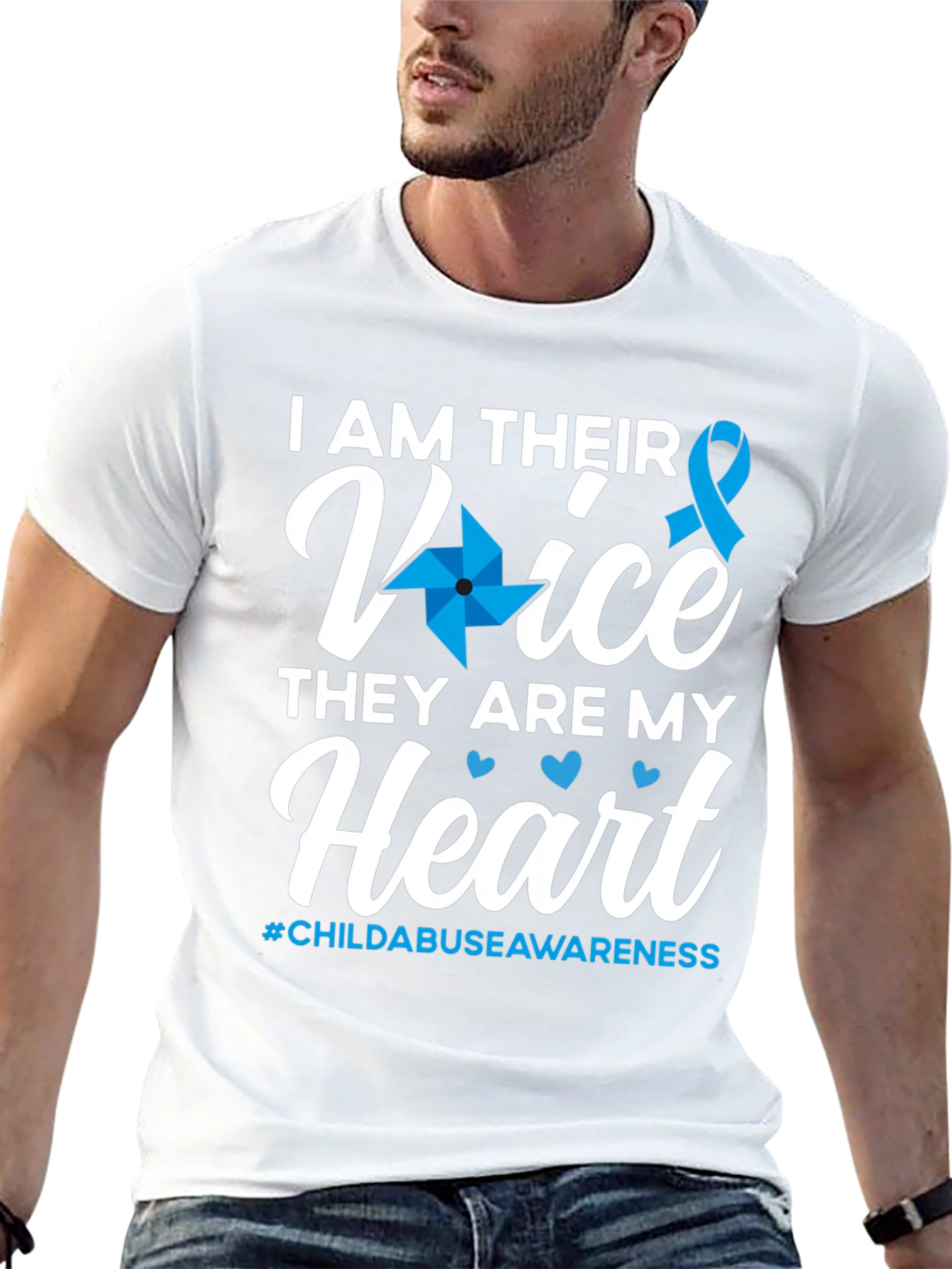Child Abuse Awareness Graphic Tee