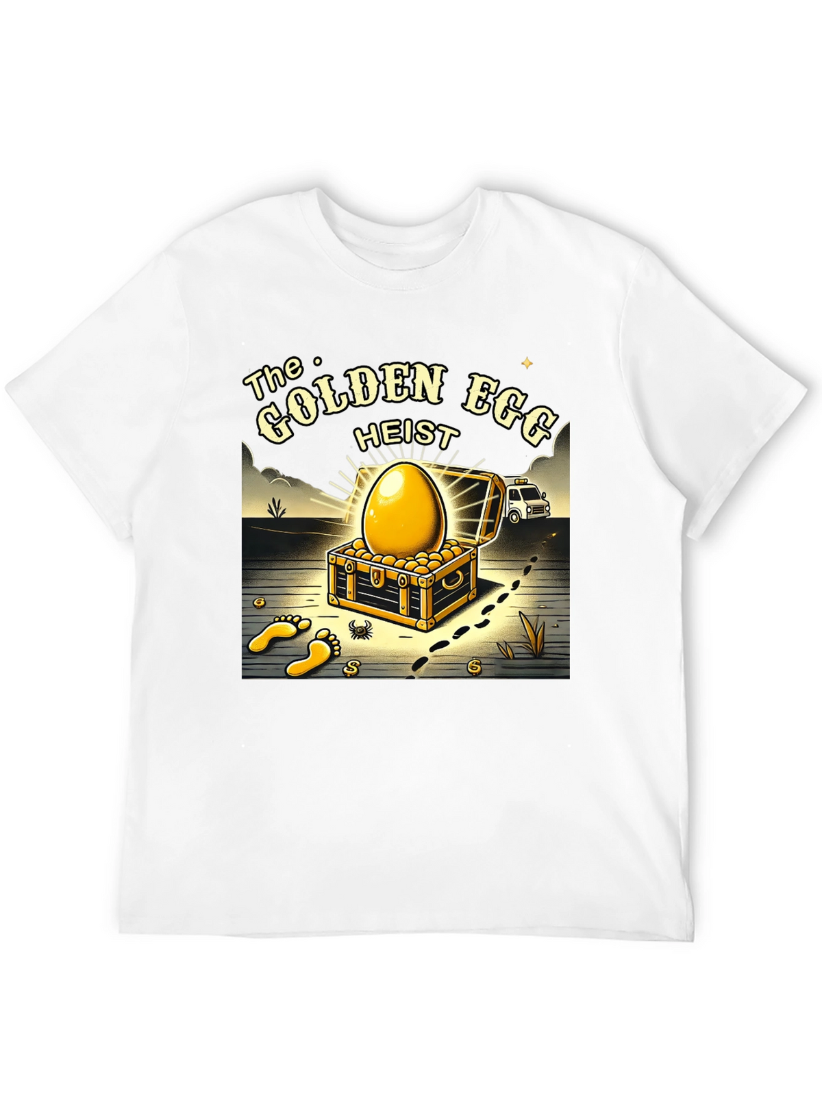 Golden Egg Heist T-Shirt - Treasure Adventure Tee