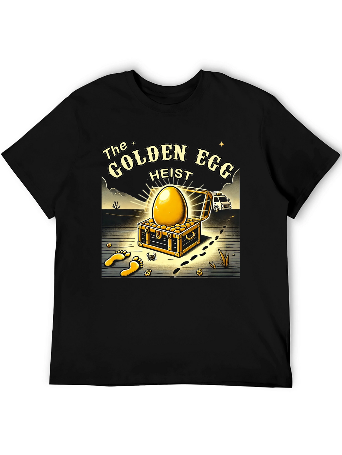 Golden Egg Heist T-Shirt - Treasure Adventure Tee