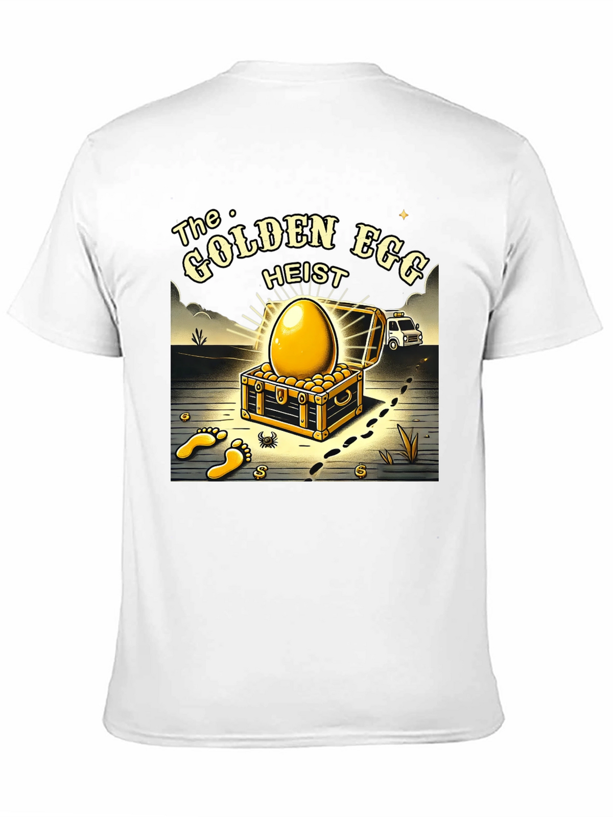 Golden Egg Heist T-Shirt - Treasure Adventure Tee