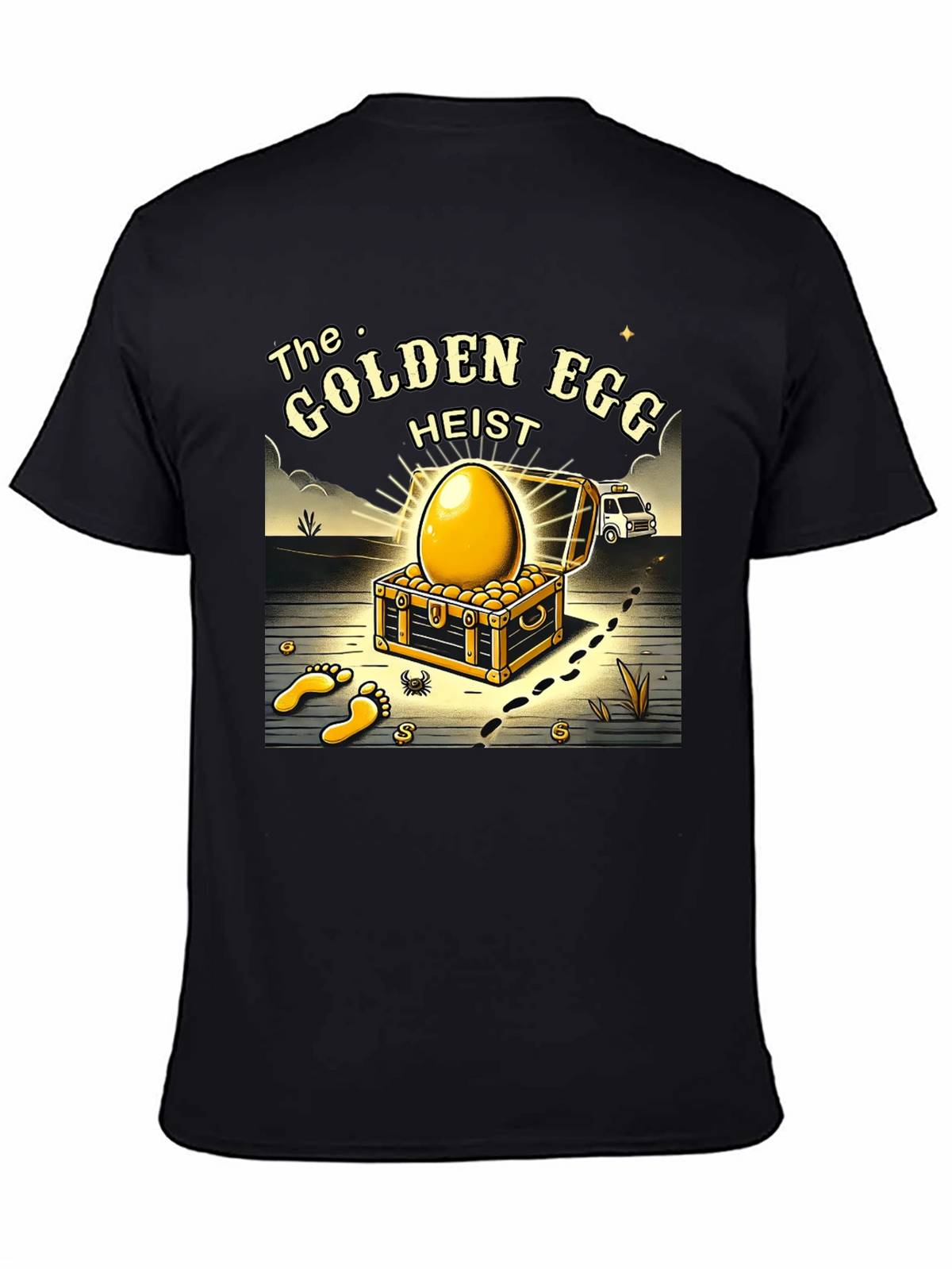 Golden Egg Heist T-Shirt - Treasure Adventure Tee