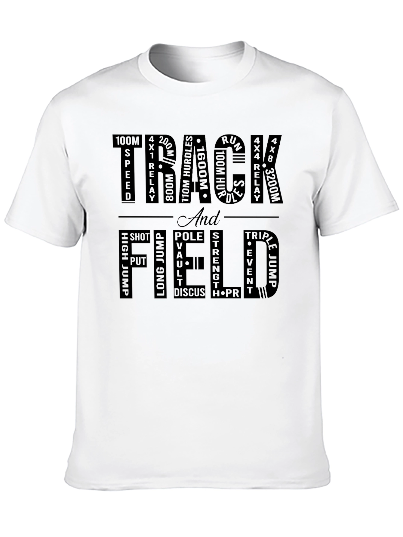 Track and Field T-Shirt - Athletic Sports Tee