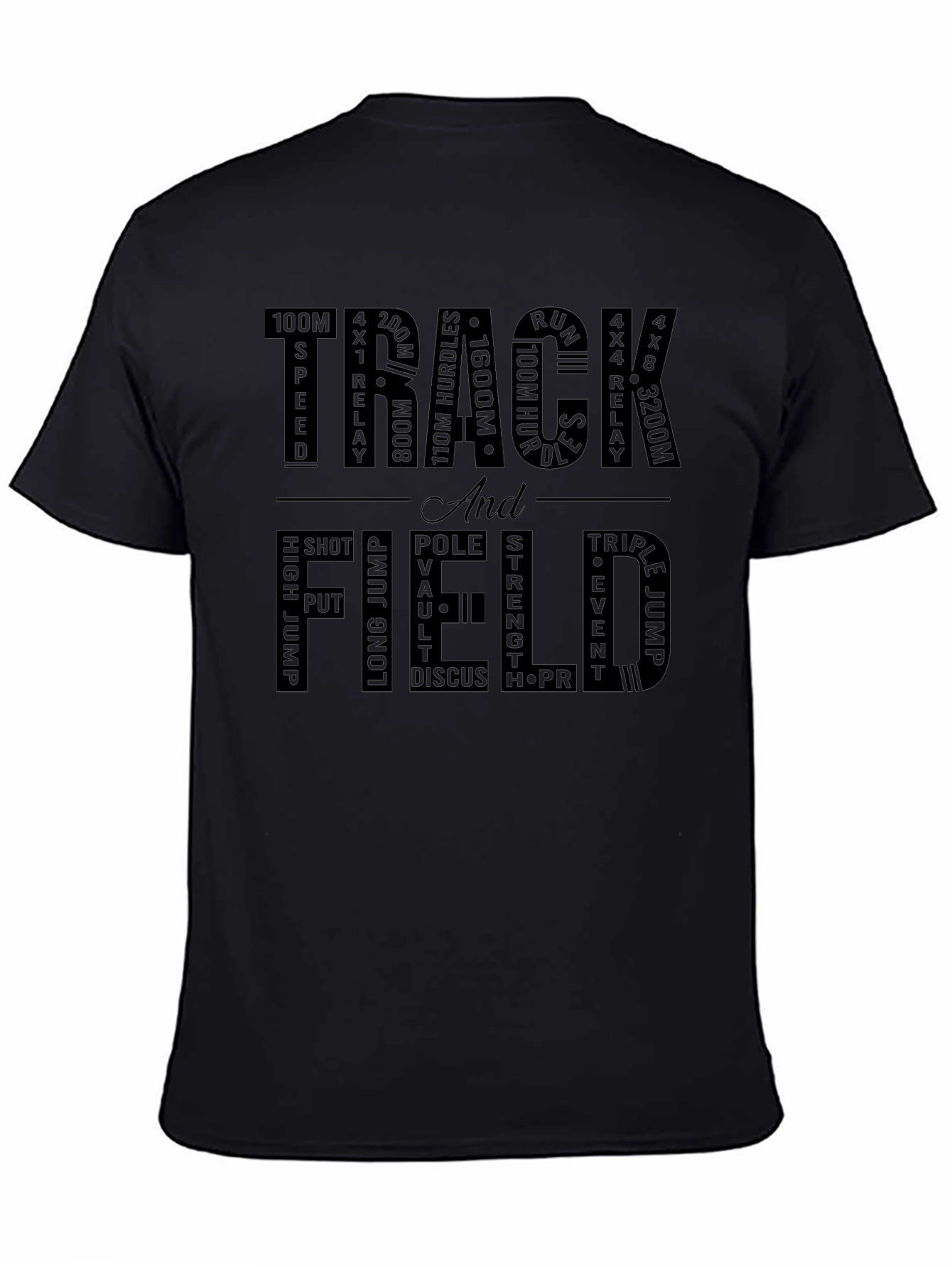 Track and Field T-Shirt - Athletic Sports Tee