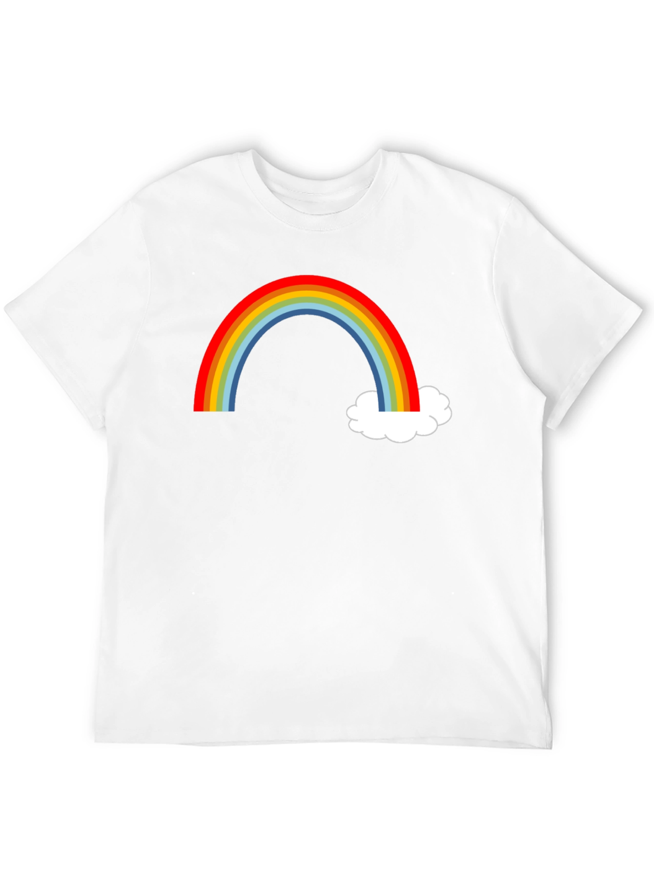 Rainbow and Cloud Graphic Tee