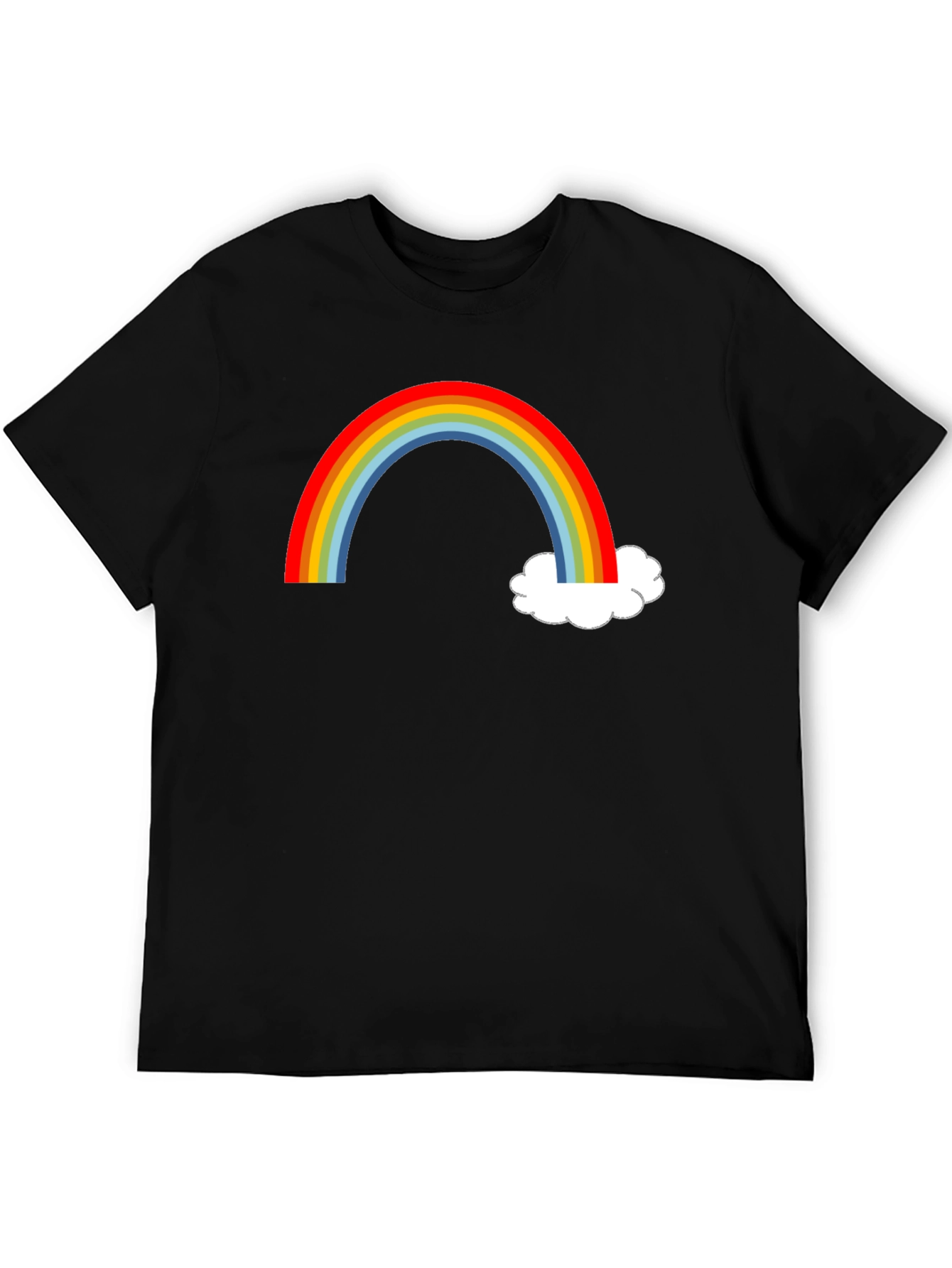 Rainbow and Cloud Graphic Tee