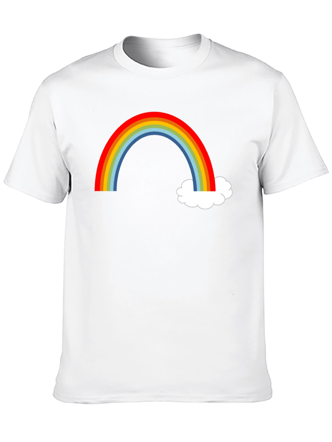 Rainbow and Cloud Graphic Tee