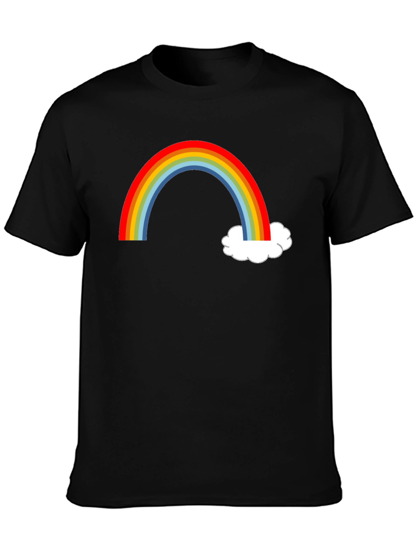 Rainbow and Cloud Graphic Tee