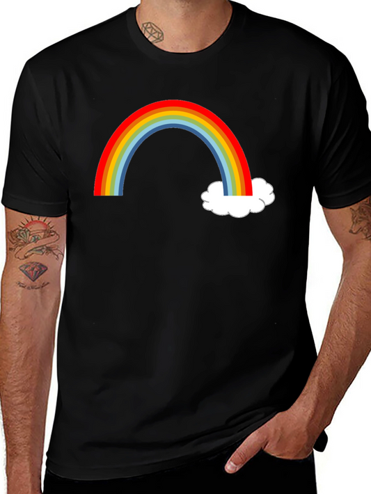 Rainbow and Cloud Graphic Tee