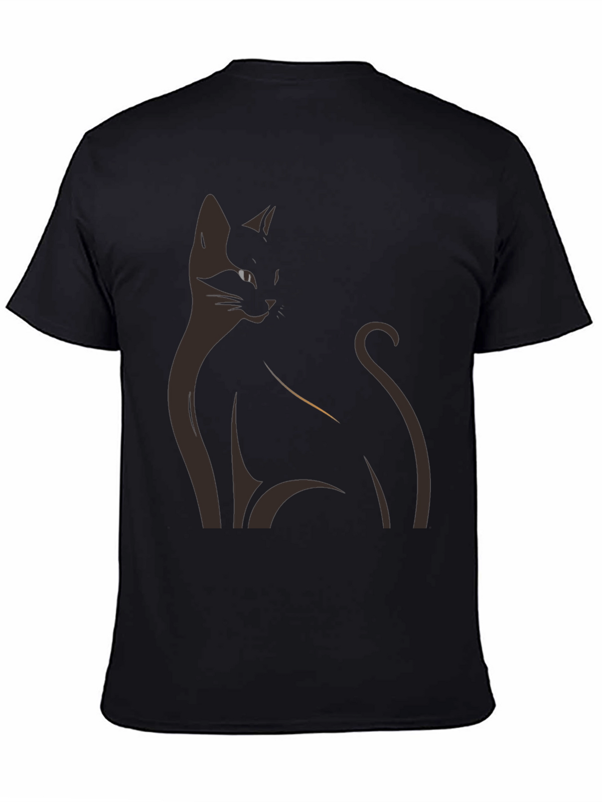 Black Cat Graphic T-Shirt - Stylish & Comfortable
