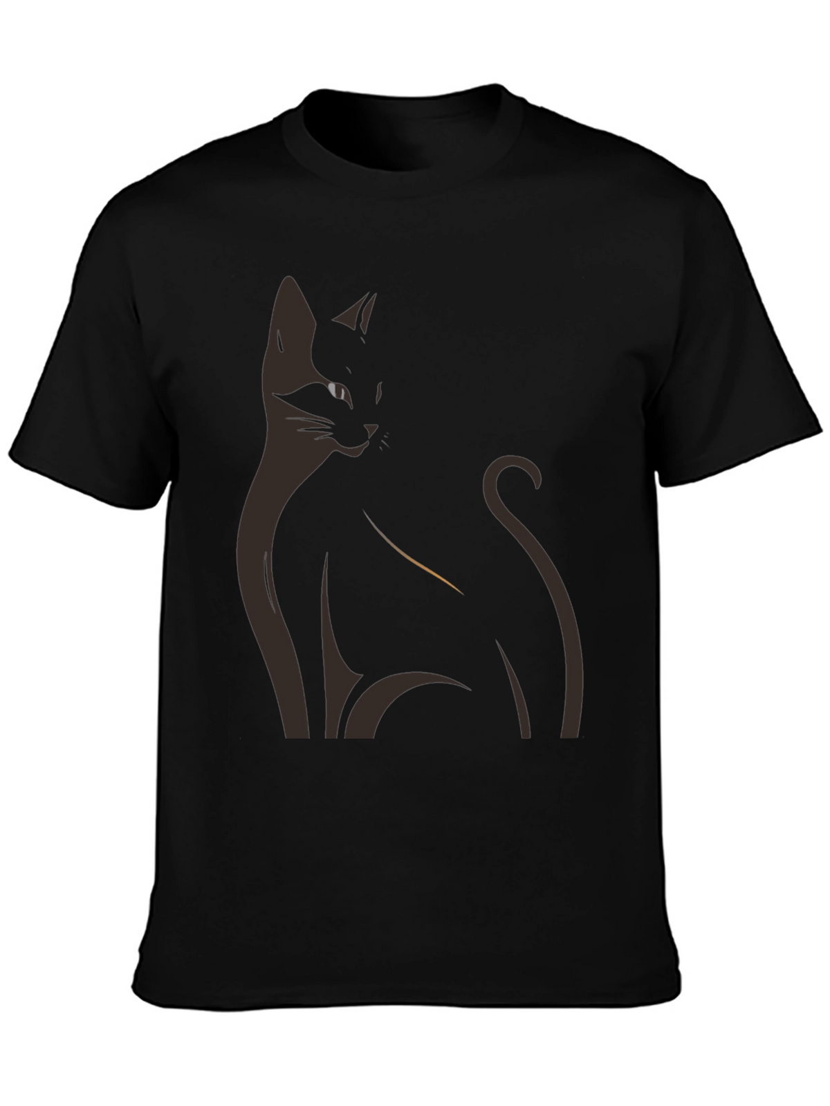 Black Cat Graphic T-Shirt - Stylish & Comfortable