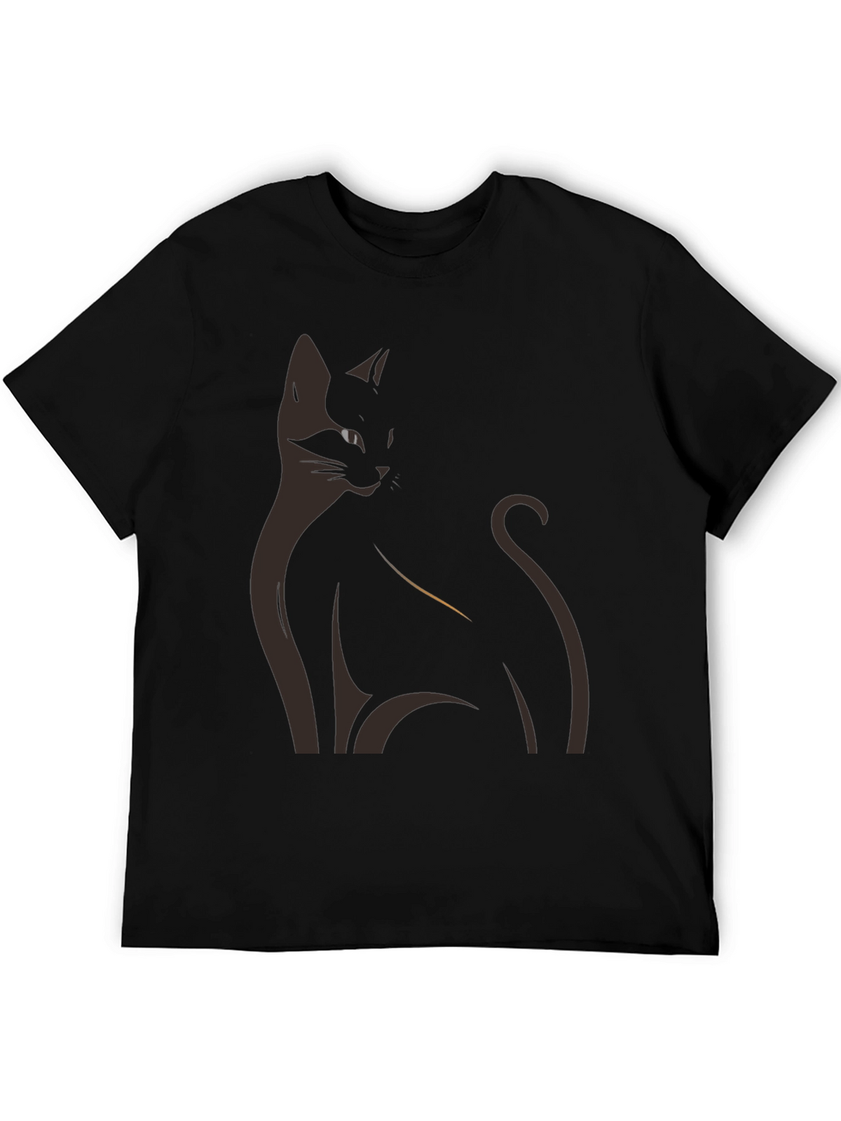 Black Cat Graphic T-Shirt - Stylish & Comfortable
