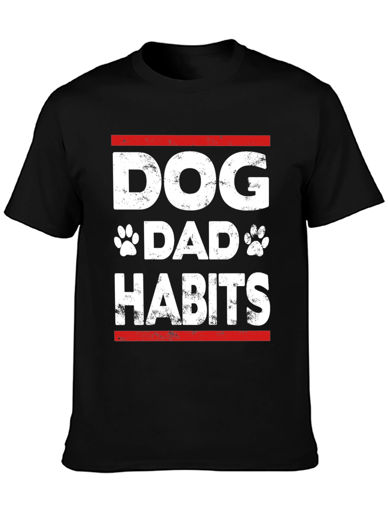 Dog Dad Habits T-Shirt - Funny Dog Lover Tee