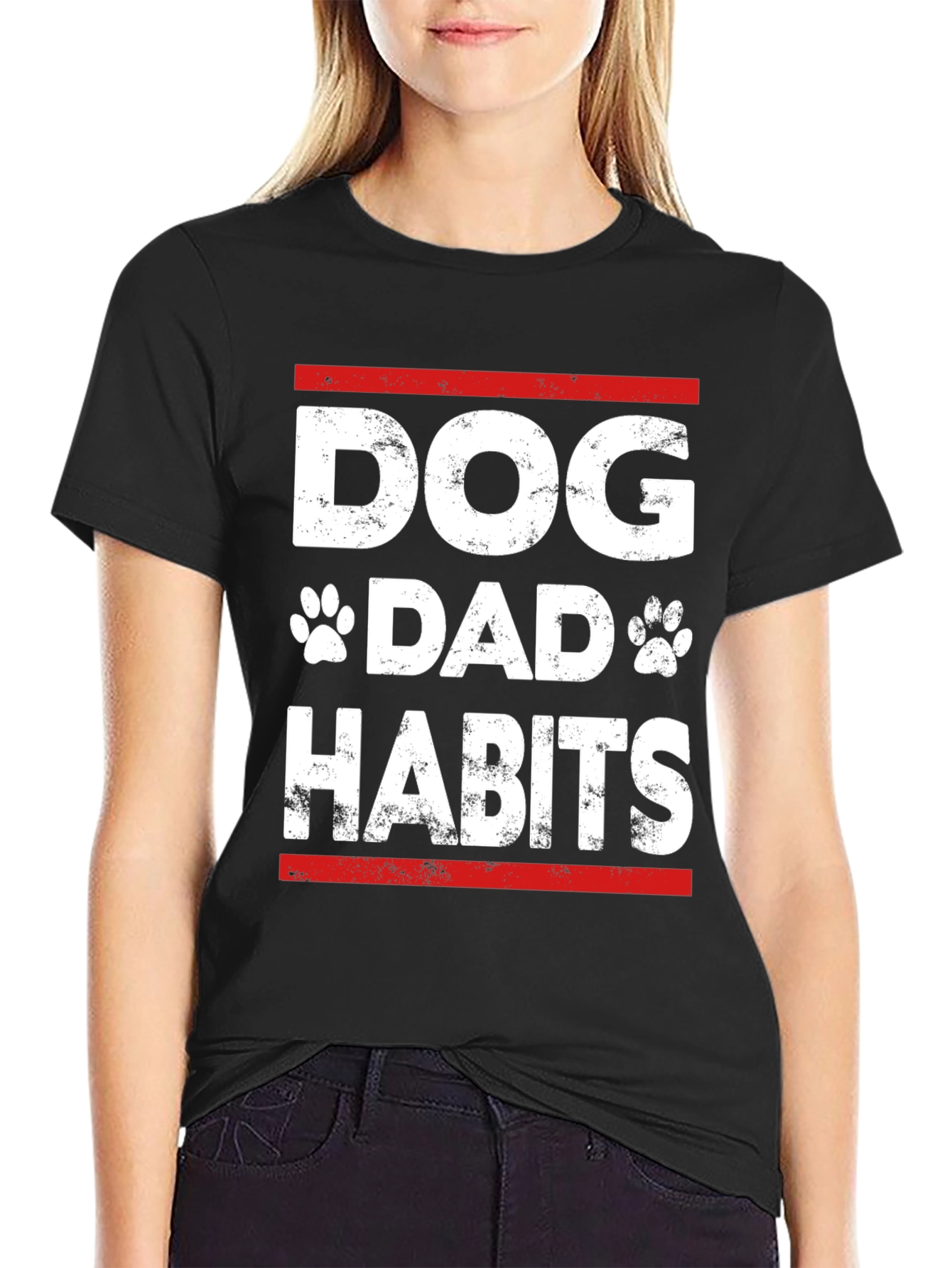 Dog Dad Habits T-Shirt - Funny Dog Lover Tee