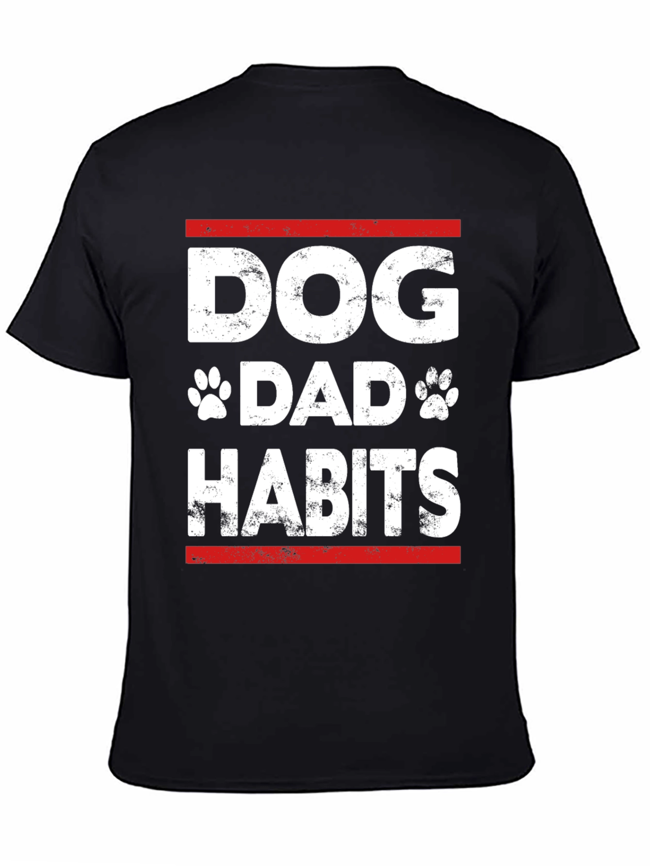 Dog Dad Habits T-Shirt - Funny Dog Lover Tee