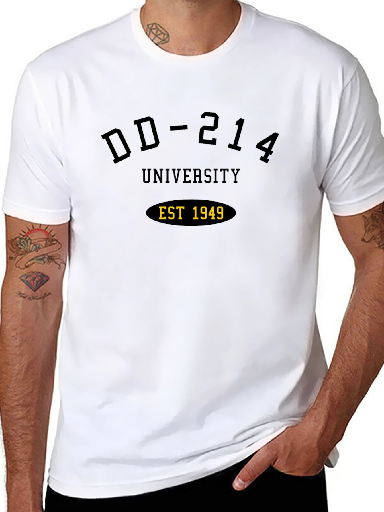 DD-214 University EST 1949 T-Shirt
