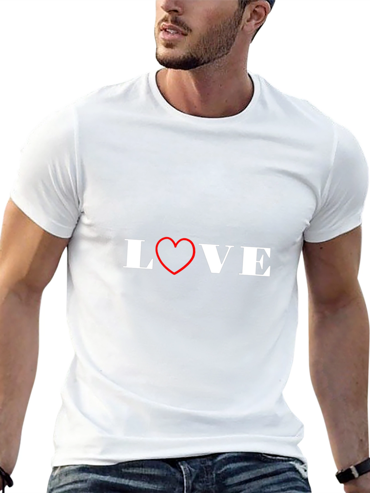 Love Graphic T-Shirt - Stylish Unisex Tee