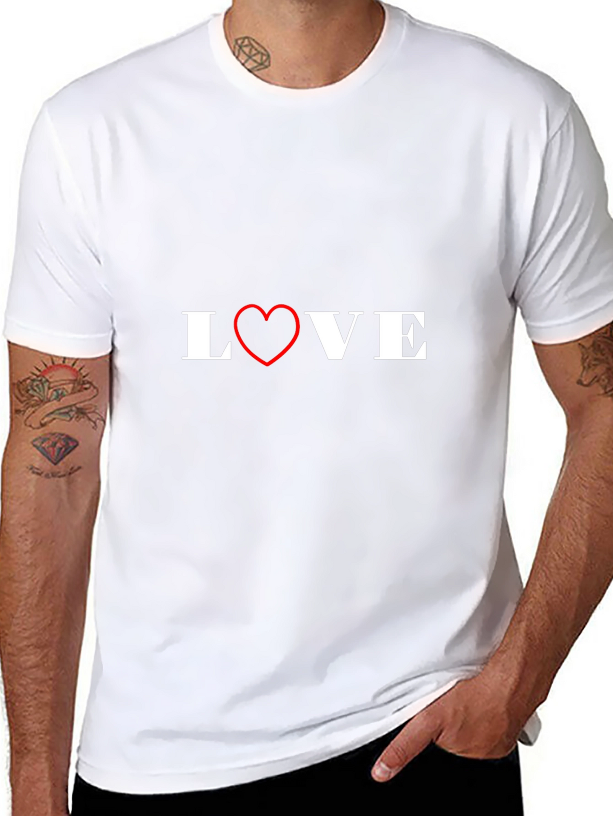 Love Graphic T-Shirt - Stylish Unisex Tee
